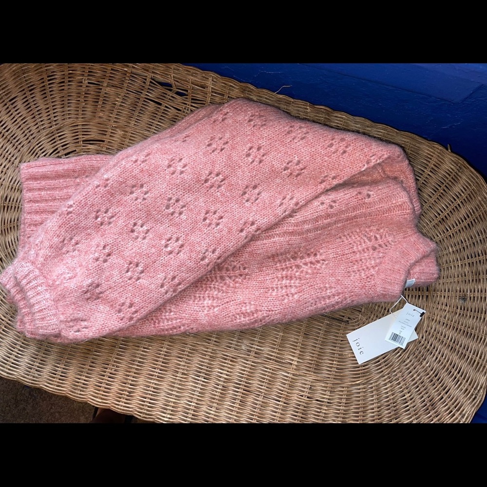 Pink crew neck